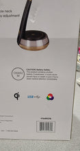 Load image into Gallery viewer, OttLite Wireless Charging LED Table or Desk Lamp, Black