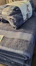 Load image into Gallery viewer, Purely Indulgent 100% Hygrocotton 6-piece Towel Set, 2-BATH, 2-HAND, 2-WASH (Color: Flint Stone)