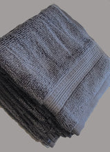 Load image into Gallery viewer, Charisma 6-Piece Luxury 100% HygroCotton Luxury Washcloth Set, Charcoal Gray