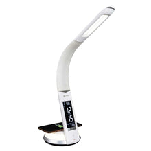Load image into Gallery viewer, OttLite Wireless Charging LED Table or Desk Lamp, White