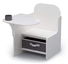 Load image into Gallery viewer, Delta Children MySize Chair Desk with Storage Bin, Bianca White