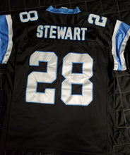 Load image into Gallery viewer, Carolina Panthers Reebok Authentic Jersey Stewart #28 Vintage NFL Football Classics