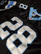 Load image into Gallery viewer, Carolina Panthers Reebok Authentic Jersey Stewart #28 Vintage NFL Football Classics