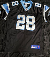 Load image into Gallery viewer, Carolina Panthers Reebok Authentic Jersey Stewart #28 Vintage NFL Football Classics