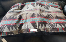 Load image into Gallery viewer, Laifug Pet/Dog Bed with Removable Washable Cover (Small 23''x 18''x 5'', Indian Style/Black) Limited Edition Resurrection: Pet Supplies