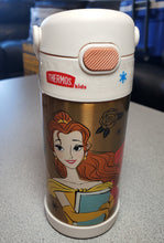 Load image into Gallery viewer, THERMOS FUNTAINER 12 Ounce Stainless Steel Vacuum Insulated Kids Straw Bottle, Princess