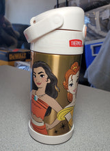 Load image into Gallery viewer, THERMOS FUNTAINER 12 Ounce Stainless Steel Vacuum Insulated Kids Straw Bottle, Princess