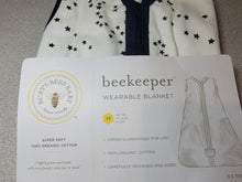 Load image into Gallery viewer, Burt's Bees Baby - Beekeeper Wearable Blanket, Twinkle Bee, Medium, 16-24lbs