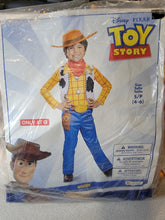 Load image into Gallery viewer, Disguise Disney Toy Story child's Woody Classic Costume, Small 4-6