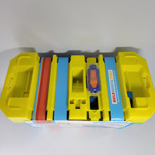Load image into Gallery viewer, Hot Wheels Track Builder Gravity Speed Box with Launch Gate, Clamp 4 Lane Start Gate 2 Hot Wheels 1:64 Scale Vehicles