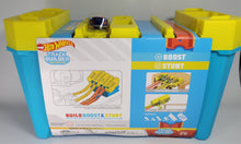Load image into Gallery viewer, Hot Wheels Track Builder Gravity Speed Box with Launch Gate, Clamp 4 Lane Start Gate 2 Hot Wheels 1:64 Scale Vehicles