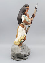 Load image into Gallery viewer, Native American Family with baby & Spear - Standing, Hand Painted Collectable figurine #15