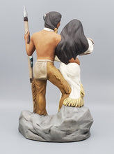 Load image into Gallery viewer, Native American Family with baby & Spear - Standing, Hand Painted Collectable figurine #15