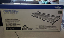 Load image into Gallery viewer, Brother Genuine Standard Yield Toner Cartridge, TN630, Replacement Black Toner, Page Yield Up To 1,200 Pages