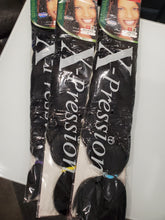 Load image into Gallery viewer, X-pression Premium Original Ultra Braid. - Color 1 ( Pack of 3 )