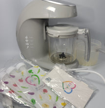 Load image into Gallery viewer, Baby Food Processor Blender Grinder Steamer | Cooks & Blends Healthy Baby Food in Minutes