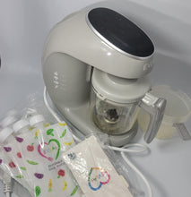 Load image into Gallery viewer, Baby Food Processor Blender Grinder Steamer | Cooks & Blends Healthy Baby Food in Minutes