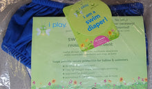 Load image into Gallery viewer, i Play Green Sprouts Baby -Royal Blue Swim Briefs - Swim Diaper, US 12M