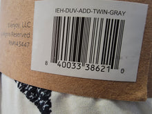 Load image into Gallery viewer, Duvet Cover Set, Black & White Geometric, Reversible 2-PC, Twin/Twin XL