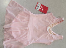 Load image into Gallery viewer, Capezio Girls' Pinch Front Tank Dress, Pink, Toddler, Fully Lined, F18