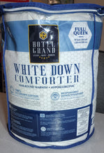 Load image into Gallery viewer, Hotel Grand White Down Comforter, 500 TC Luxury Down Full/Queen