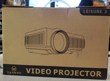 Load image into Gallery viewer, VANKYO LEISURE 3 Mini Projector, 1080P and 170'' Display Supported, Portable Movie Projector with 40,000 Hrs LED Lamp Life,