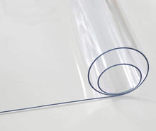 Load image into Gallery viewer, Royhom 42" Round Crystal Clear Table Protector for Dining Room Table, Non-Slip Plastic Tablecloth Cover, Vinyl Protective Pad Circle