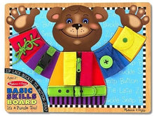 Load image into Gallery viewer, Melissa & Doug Bear Theme Basic Skills Board