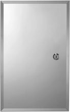 Load image into Gallery viewer, Croydex Trent Stainless Steel Lockable Medicine Cabinet with mirrored glass door