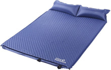 Load image into Gallery viewer, Camp Solutions Double Self-Inflating Sleeping Pad with Pillow, Waterproof Lightweight Anti-Tear