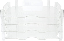 Load image into Gallery viewer, American Crafts Stackable 662587 Paper Tray by We R Memory Keepers | 12 x 12-inch, 4 pack