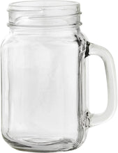 Load image into Gallery viewer, VonShef Stainless Steel Manhattan Cocktail Set includes 4 x Mason Jars, Twisted Bar Spoon, Strainer Lid, 0.5oz / 1oz Measuring Jigger, 18.5oz Shaker, & recipe guide