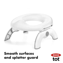 Load image into Gallery viewer, OXO Tot 2-in-1 Go Potty for Travel, Compact, Gray