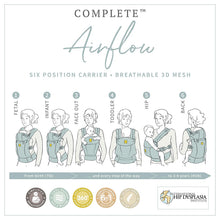 Load image into Gallery viewer, LÍLLÉbaby Complete Airflow Six-Position Baby Carrier, Black