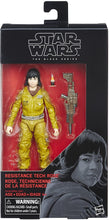 Load image into Gallery viewer, Star Wars The Black Series Episode 8 Resistance Tech Rose #55, 6-in