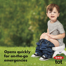 Load image into Gallery viewer, OXO Tot 2-in-1 Go Potty for Travel, Compact, Gray
