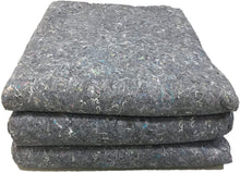 Load image into Gallery viewer, Moving Blankets Professional Quality Textile Skins 54" x 72" Pads, Grey (3-Pack)