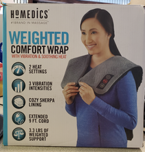 Load image into Gallery viewer, Homedics Weighted Comfort Vibration & Soothing Shoulder Relax Wrap