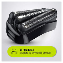 Load image into Gallery viewer, Braun Electric Razor for Men, Series 3 310s Electric Shaver, Rechargeable, Wet & Dry Foil Shaver
