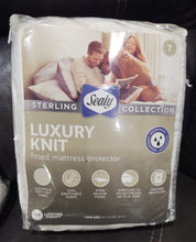Load image into Gallery viewer, Sealy Sterling Collection Knit Mattress Topper, TWIN