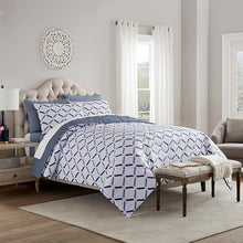 Load image into Gallery viewer, Style Decor 6-piece Comforter and Coverlet Set, Dartmouth Navy, King