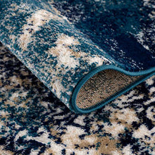 Load image into Gallery viewer, Carmel Indoor/Outdoor Rug or Runner by Art Carpet, Blue (Very Luxurious floor rugs)