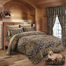 Load image into Gallery viewer, Regal Comfort COMFORTER, WOODLAND CAMO Full/Queen, Reversible