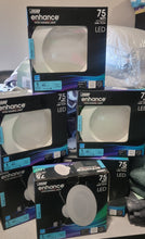 Load image into Gallery viewer, 5/6 in. Integrated LED White Retrofit Recessed Light Trim Dimmable CEC Downlight Daylight 5000K, 6-Pack
