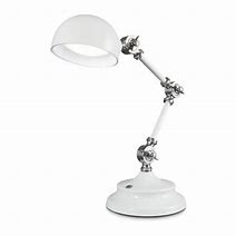 Load image into Gallery viewer, OttLite Parker LED Table Lamp, White – 3 Brightness Settings, Touch Control, Adjustable Knobs
