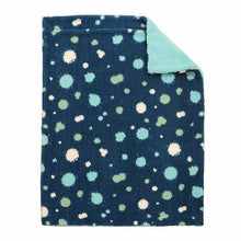 Load image into Gallery viewer, Life Comfort Kids Ultimate Sherpa Fleece Throw, Teal / Dark Blue
