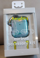 Load image into Gallery viewer, Heyday Earbud Accessory Kit Teal Case Cover &amp; Strap Fits AirPods Charging Case
