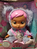 Cry Babies Koali Feel Better Brown Doll, Accessories, Cries Real Tears, Read,