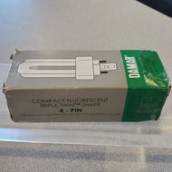 Damar Compact Fluorescent Twin Tube 4-Pin Bulb CFM26W GX24Q-3/841 ECO 6481D 4-PIN