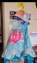 Load image into Gallery viewer, Childs Deluxe TROLLS 2 World Tour POPPY Costume - Small (4-6x), girls Dress-up
